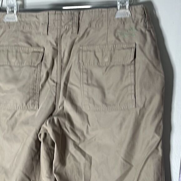 Horny Toad tan cropped chino hiking pants size 8 - Picture 7 of 9